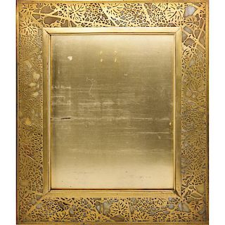 TIFFANY STUDIOS Large picture frame, Grape pattern