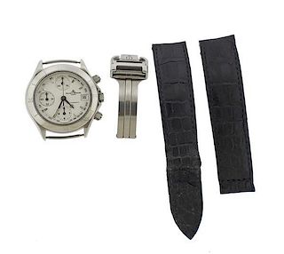 Baume &amp; Mercier Steel Automatic Chronograph Watch