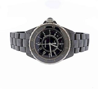 Chanel J12 Black Ceramic  Automatic Watch H0685