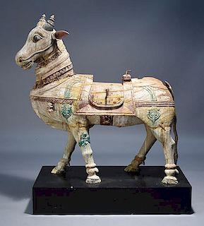 Carved Asian Horse