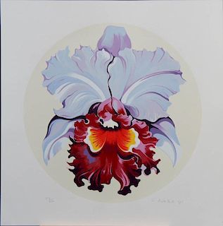 Nesbitt, Lowel,   American b. 1933-1993,(Floral),