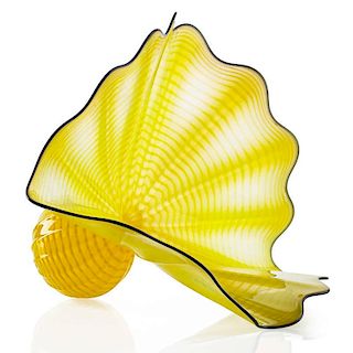 DALE CHIHULY Yellow Persian