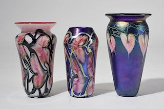 Three Lotton Vases