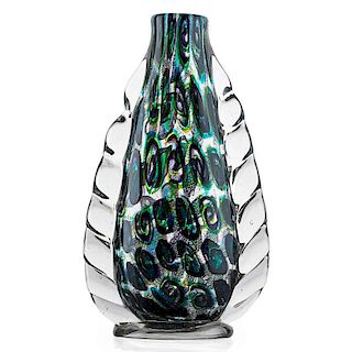 FRATELLI TOSO Blown glass vase