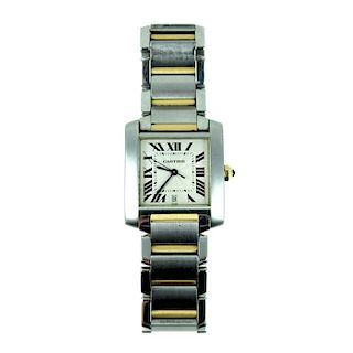 Men's Cartier Two-Tone Francaise Automatic Watch