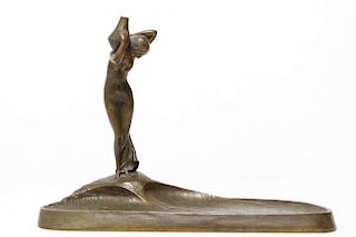 P. Tereszczuk (Austrian, 1875-1963)- Erotic Bronze