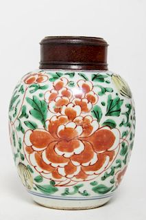 Chinese Doucai Porcelain Ginger Jar