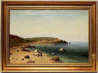Signed Aivazovsky- Marine Landscape, Oil on Canvas