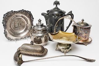 Victorian & Other Silver-Plate Pieces, 7