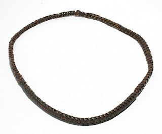 Native American Indian Snake Vertebrae Necklace