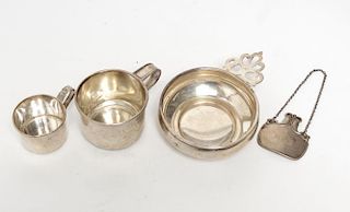 Gorham Sterling & Other Silver, 4 Pieces