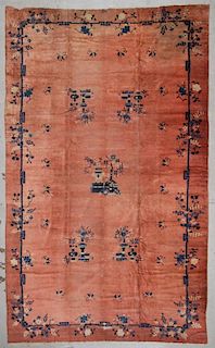Antique Chinese Rug: 8'11'' x 13'5''