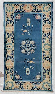 Antique Chinese Rug: 2'4'' x 4'1''