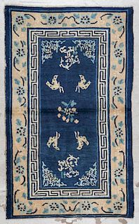 Antique Chinese Rug: 3' x 5'