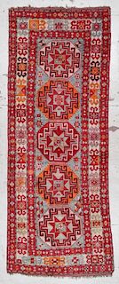 Antique Kazak Rug: 4'2'' x 10'6''