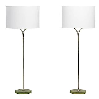 FRENCH Pair of floor lamps