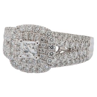 EGL Certified Diamond Orianne Ring in Platinum