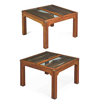 PHIL POWELL Two dining tables