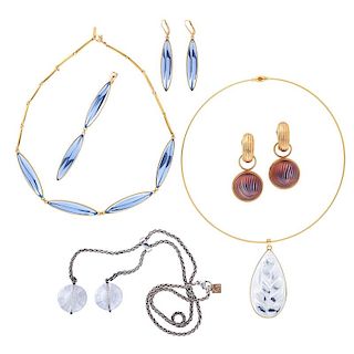 COLLECTION OF LALIQUE JEWELRY