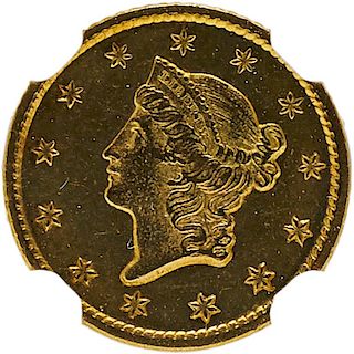 U.S. 1849-O $1 GOLD COIN
