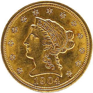 U.S. 1904 $2.5 GOLD COIN