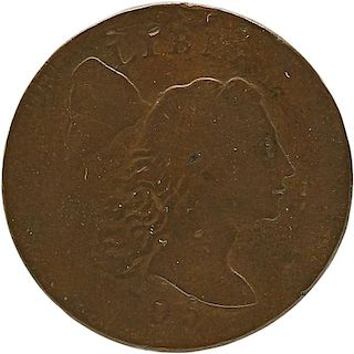U.S. 1795 LIBERTY CAP 1C COIN