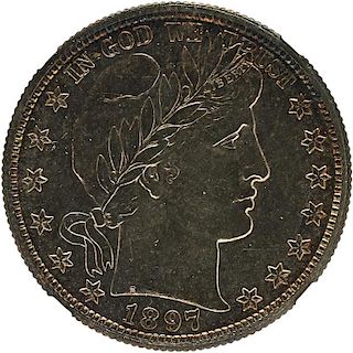 U.S. 1897-O BARBER 50C COIN