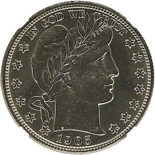 U.S. 1905-O BARBER 50C COIN