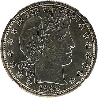 U.S. 1899-O BARBER 50C COIN