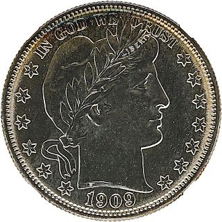 U.S. 1909-O BARBER 50C COIN