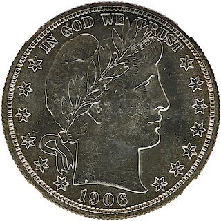 U.S. 1906-D BARBER 50C COIN
