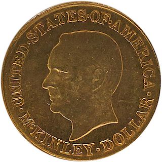 U.S. 1916 MCKINLEY $1 COMMEMORATIVE GOLD COIN