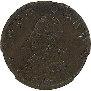 U.S. (1783) WASHINGTON 1C COIN
