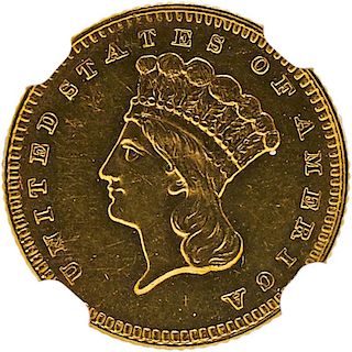 U.S. 1879 TYPE 3 $1 GOLD COIN