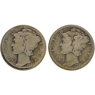 U.S. MERCURY 10C COINS