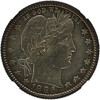 U.S. 1896-O BARBER 25C COIN