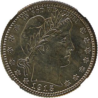 U.S. 1915-S BARBER 25C COIN