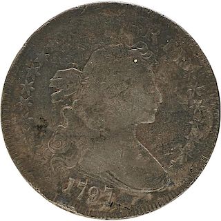 U.S. 1797 DRAPED BUST $1 COIN