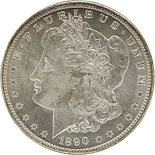 U.S. 1890-O MORGAN $1 COIN