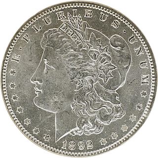 U.S. 1892 MORGAN $1 COIN