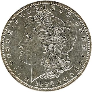 U.S. 1886-O MORGAN $1 COIN