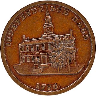 1776-1876 INDEPENDENCE HALL SO-CALLED DOLLAR