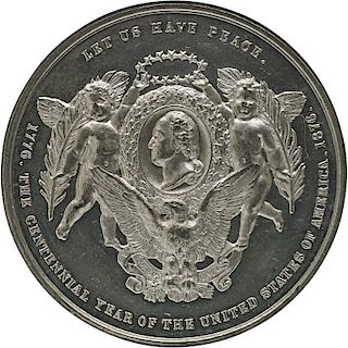 1876 PENNSYLVANIA U.S. CENTENNIAL MEDAL