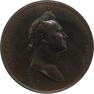 1814 RUSSIAN BRONZE MEDAL