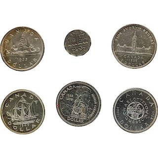 CANADIAN COINS AND TOKENS