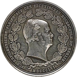 1856 PRUSSIAN SILVER MEDAL
