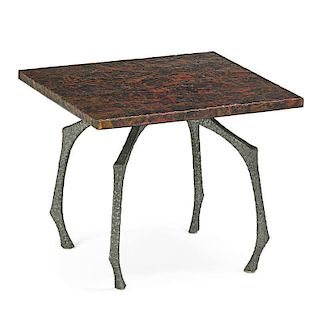 STYLE OF PAUL EVANS Occasional table