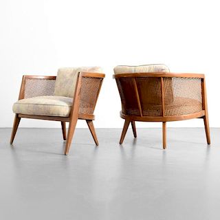 Pair of Harvey Probber HOOP Lounge Chairs