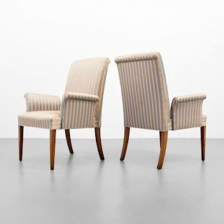 Pair of Tommi Parzinger Armchairs