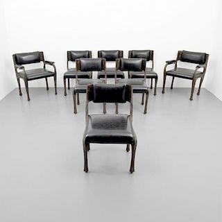 Paul Evans Dining Chairs, Set of 8